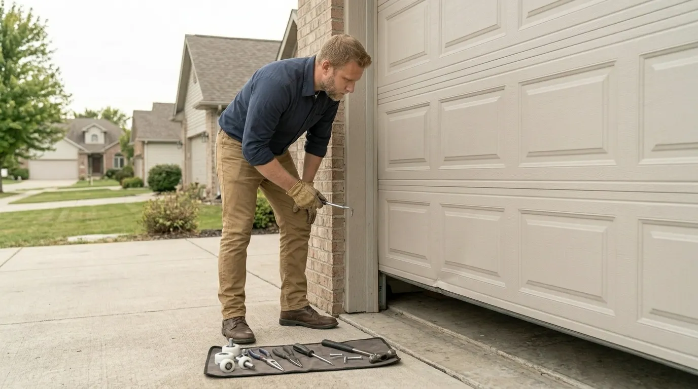 Garage door work by Shakopee Garage Door Pros in Shakopee, MN
