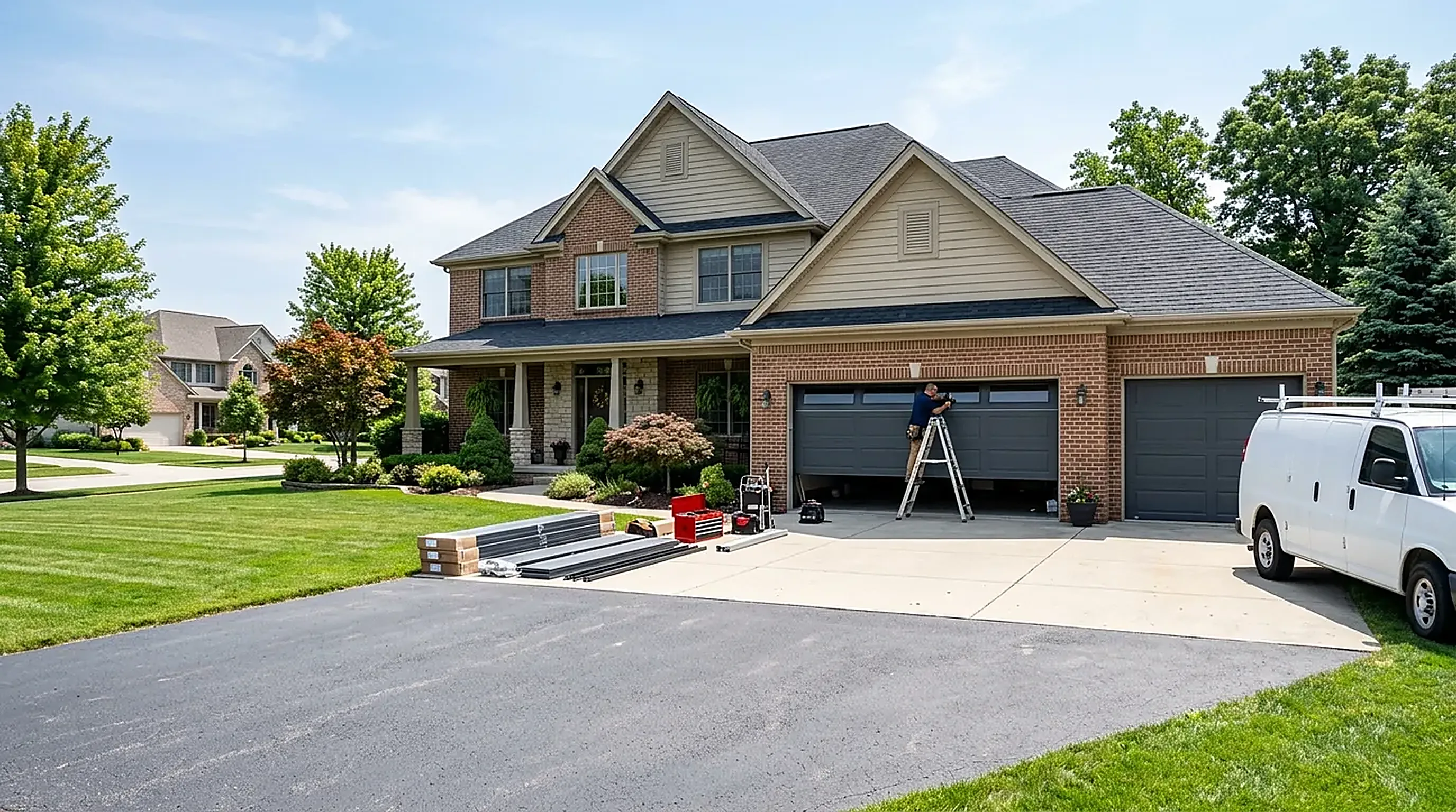 Garage door service in Shakopee, MN