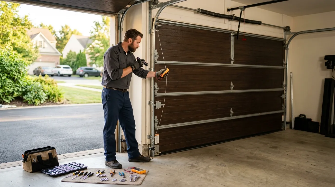 Garage door service in Shakopee, MN