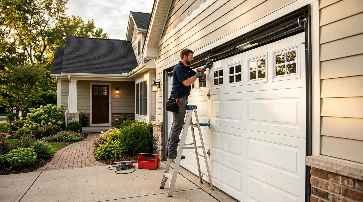 Garage door service in Shakopee, MN