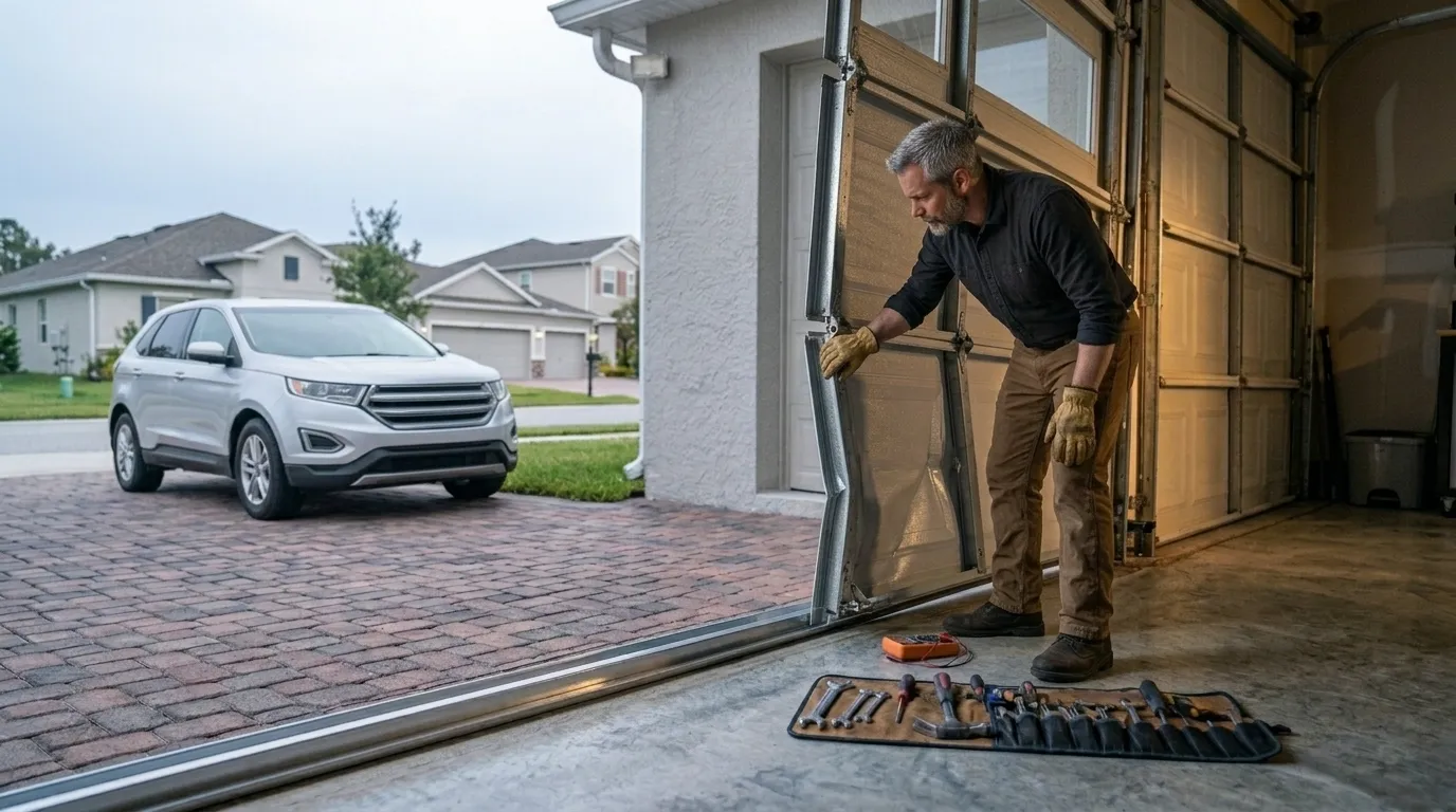 Garage door service in Shakopee, MN