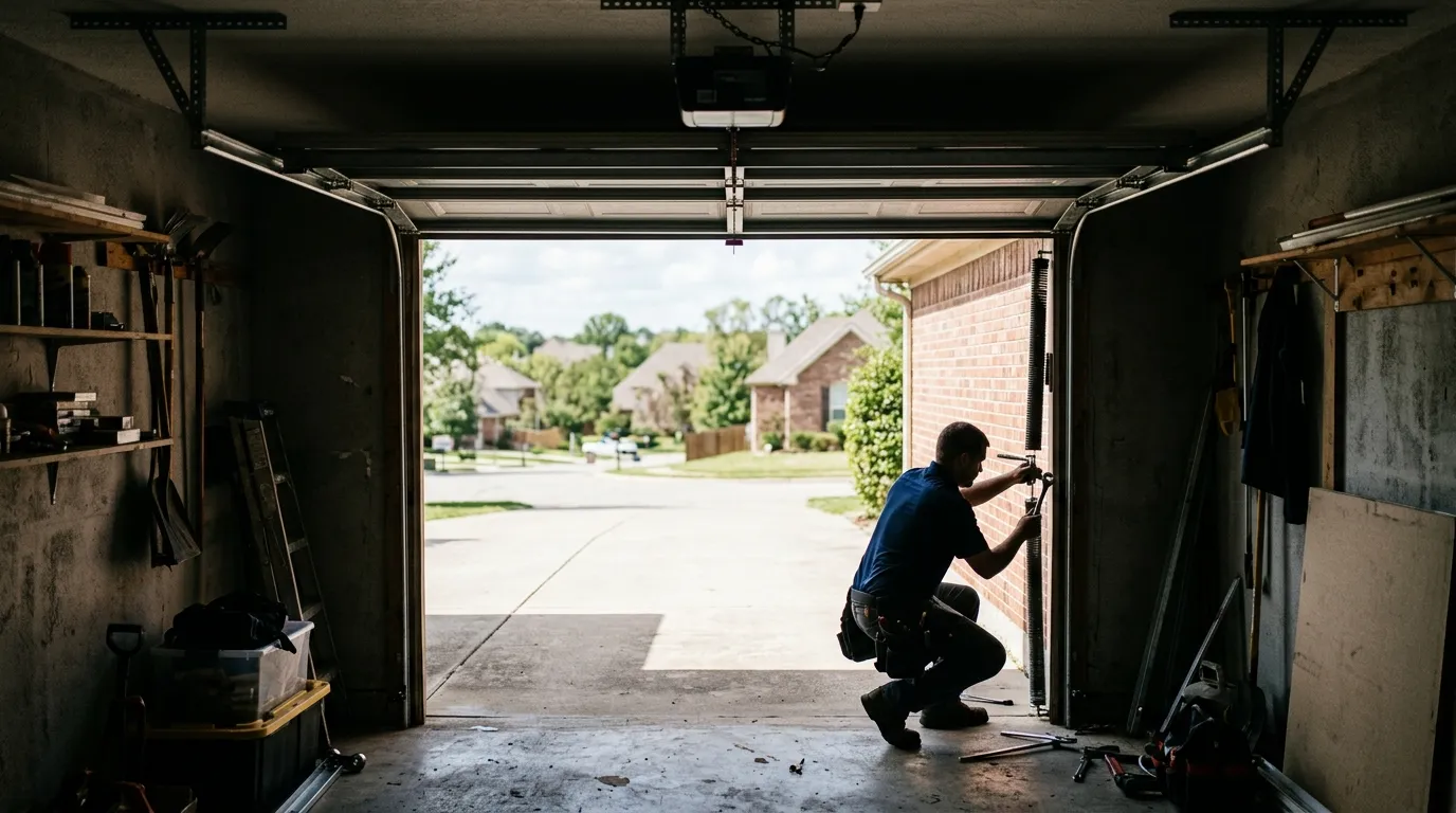 Garage door service in Shakopee, MN