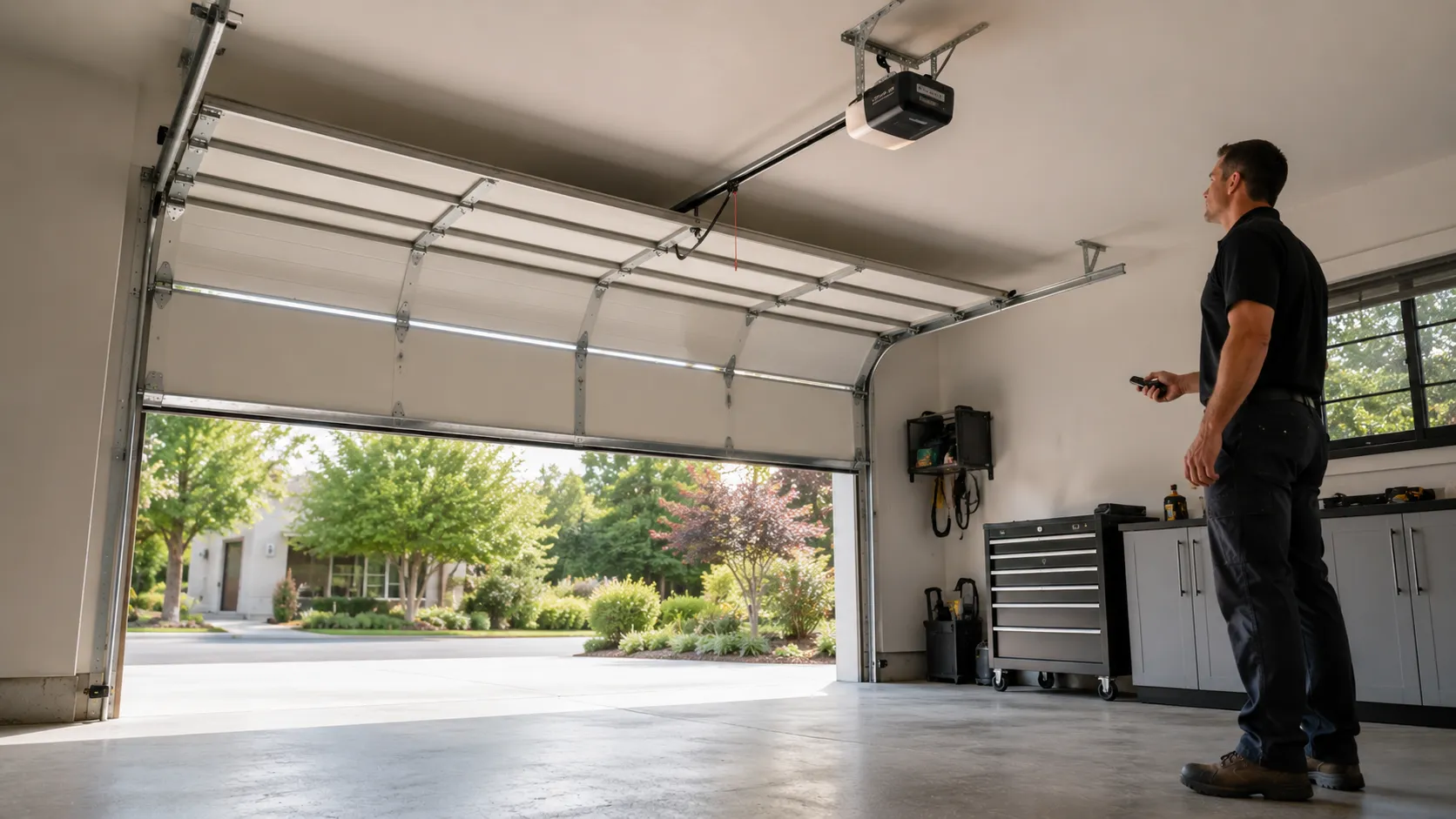 Garage door service in Shakopee, MN