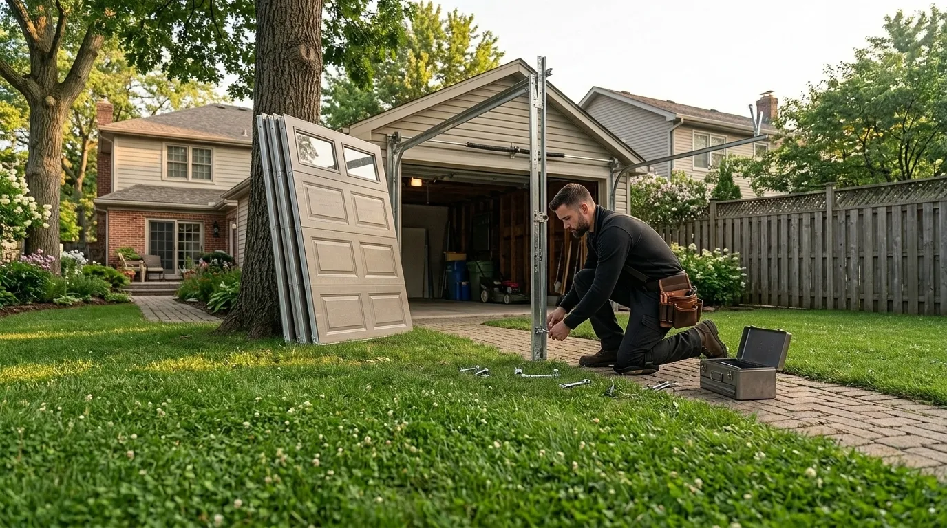 Garage door service in Shakopee, MN