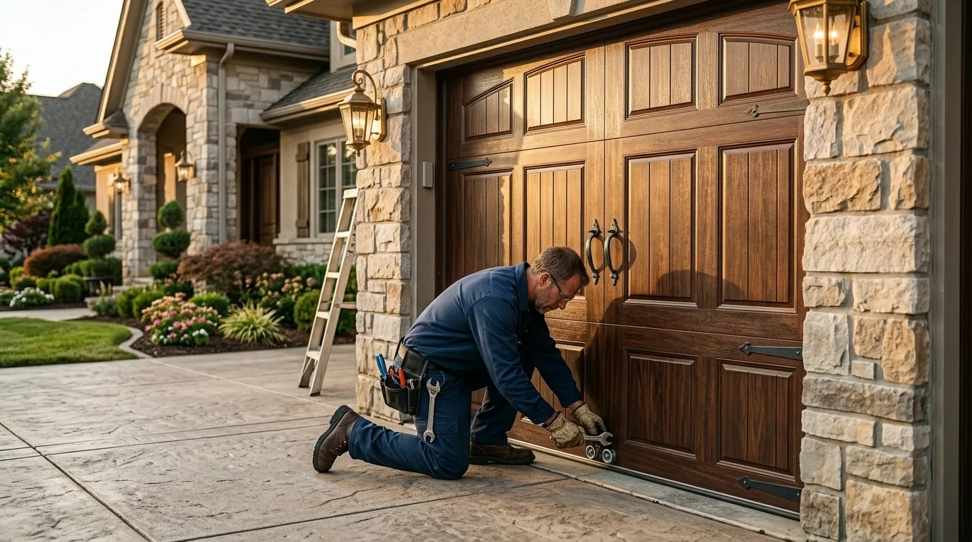 Garage door service in Shakopee, MN