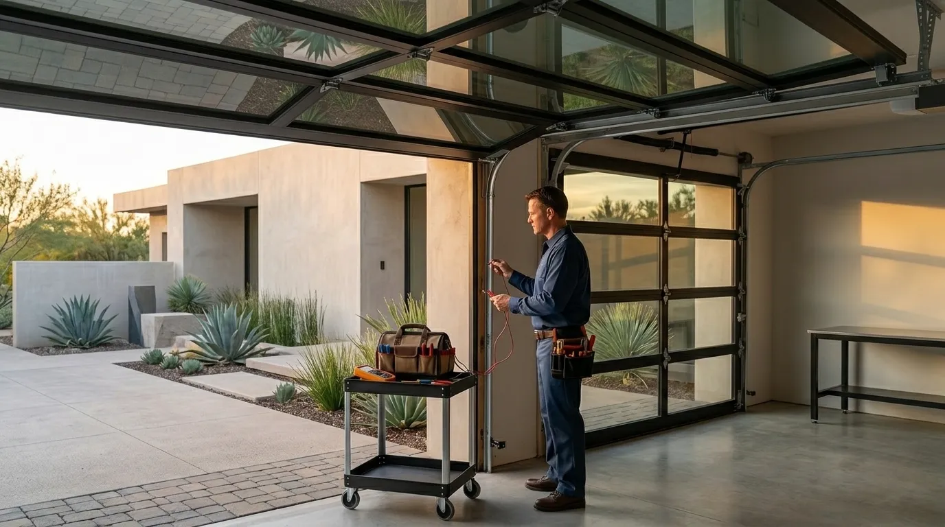 Garage door service in Shakopee, MN