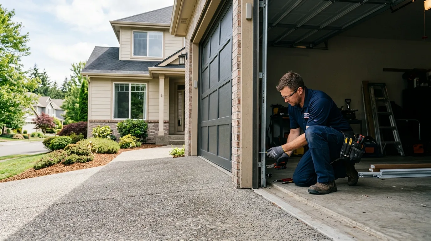 Garage door service in Shakopee, MN